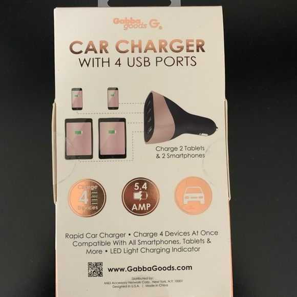 Photo 2 of Gabba Goods PLUG Car Charger With 4 USB Ports