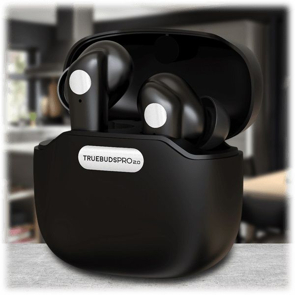 Photo 2 of TrueBuds PRO 2.0 True Wireless Earbuds Black
