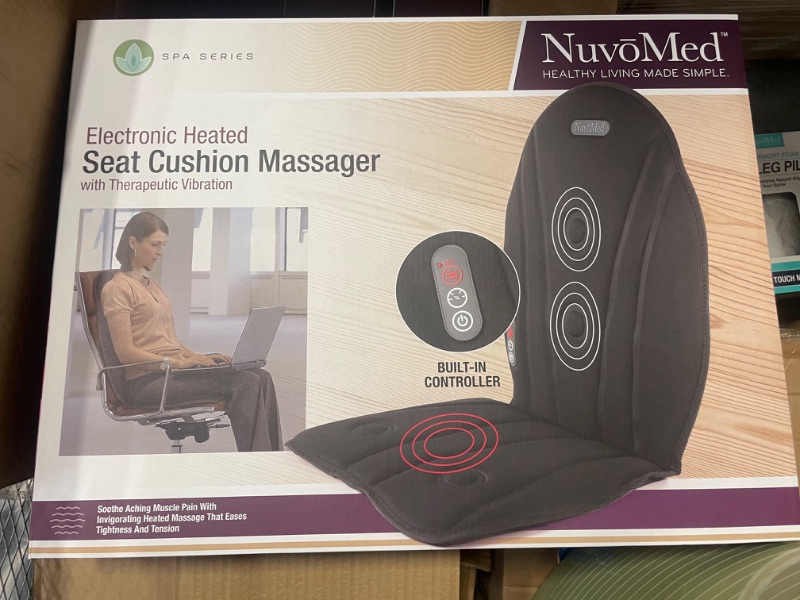 Photo 2 of Nuvo Med
Heated Electronic Seat Cushion Massager