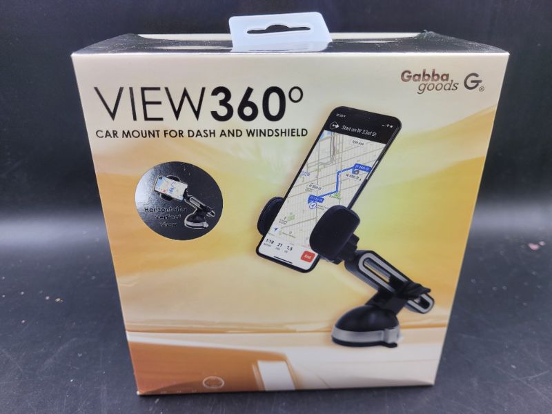 Photo 2 of Gabba Goods View 360 Car Mount - Black