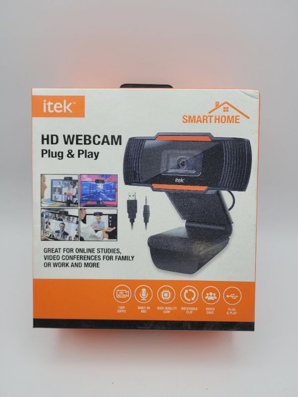 Photo 2 of iTek Smart Home HD 720P Plug-and-Play Webcam, CPL-121798