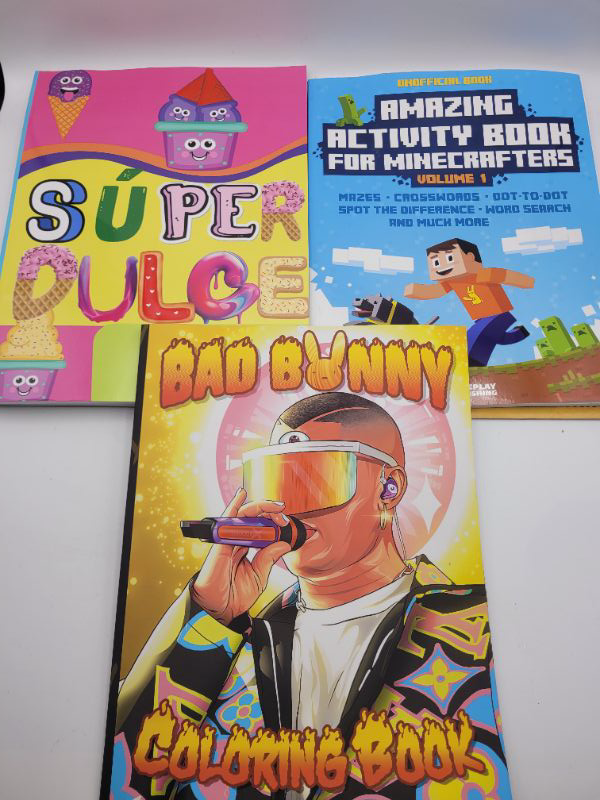 Photo 4 of Assorted Activity/Sticker/Coloring books bundle for kids