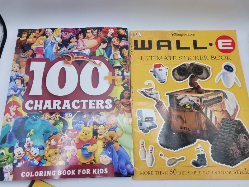 Photo 1 of Assorted Activity/Sticker/Coloring books bundle for kids