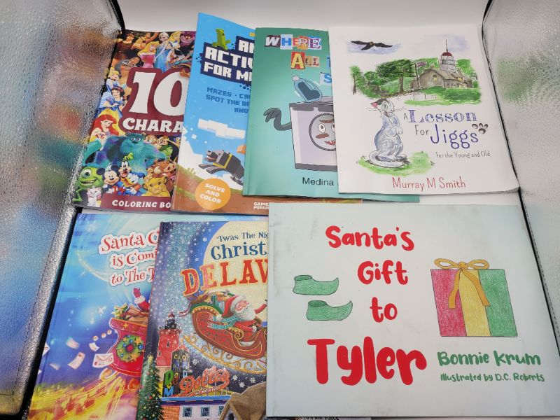 Photo 1 of Assorted Activity/Coloring AND Christmas Kids books bundle