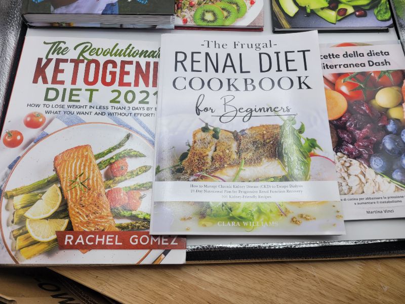 Photo 4 of Assorted Cookbooks PlantBased/Keto/Renal Diet