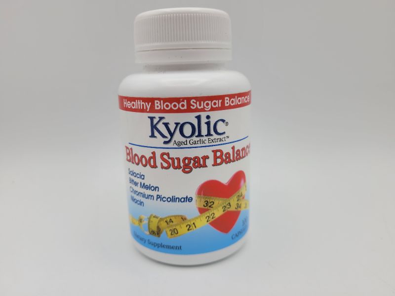 Photo 2 of Kyolic Aged Garlic Extract Blood Sugar Balance - 100 Capsules