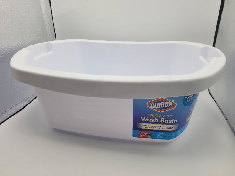 Photo 2 of Clorox Brand12L/12.7Qt Wash Basin with Antimicrobial Protection from Odors