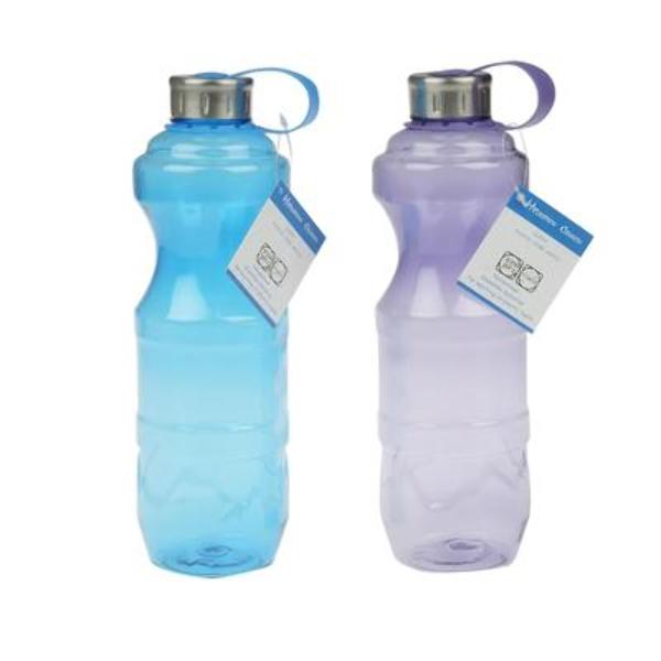 Photo 1 of (9 pack) 34OZ BPA FREE PLASTIC SPORT WATER BOTTLE STEEL TOP- assorted colors

