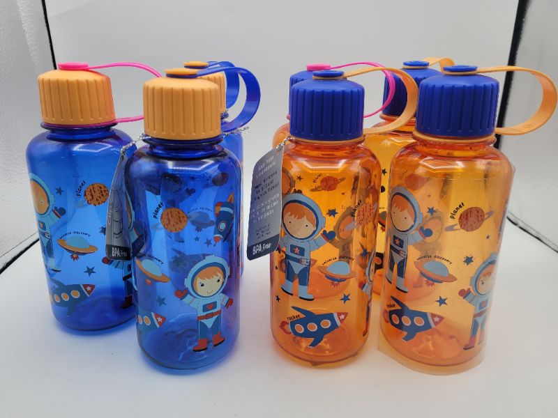 Photo 2 of 7 count Clip Pac BPA FREE Water Bottle 480ml - Outer Space - Assorted Colors