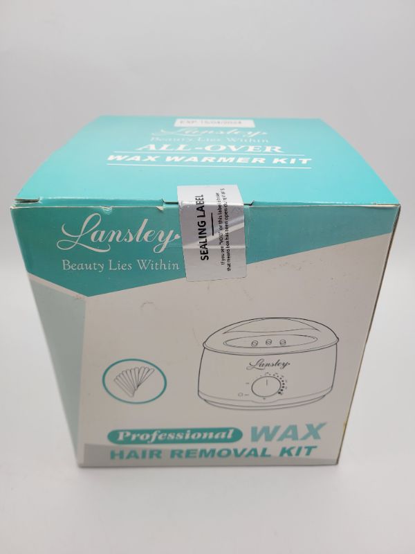 Photo 2 of Lansley Complete Professional Waxing Kit Set with Wax Beads