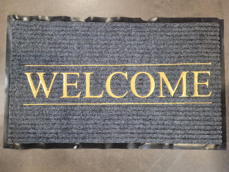 Photo 1 of Heavy Duty Welcome Mat 17x29in