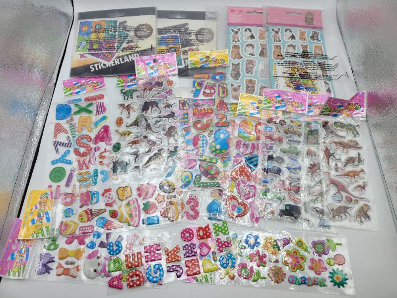 Photo 1 of Assorted Stickers Bundle SOLD AS IS