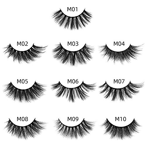 Photo 4 of HBZGTLAD Wholesale Eyelashes 10/20/30/40/50/100 Pairs Faux 3D Mink Lashes Natural False Eyelashes Makeup Cilios Thick Mink Eyelashes In (mix 30pair)