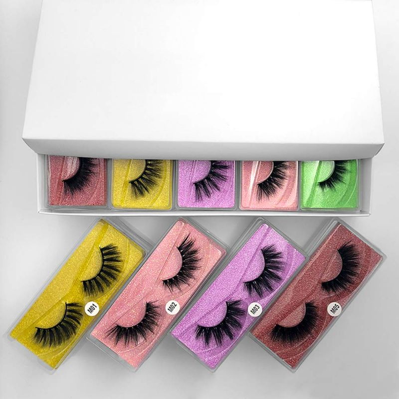 Photo 3 of HBZGTLAD Wholesale Eyelashes 10/20/30/40/50/100 Pairs Faux 3D Mink Lashes Natural False Eyelashes Makeup Cilios Thick Mink Eyelashes In (mix 30pair)