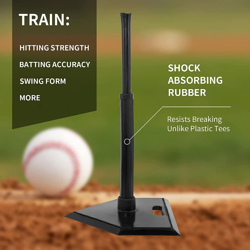 Photo 2 of GKK Baseball Softball Batting Tee Teeball Stand for Traning Tee for Adult Kids