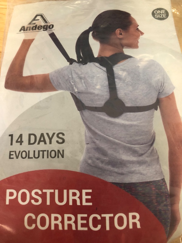 Photo 3 of Posture Corrector for Women & Men - Effective and Comfortable Posture Brace for Slouching & Hunching - Discreet Design - Clavicle Support