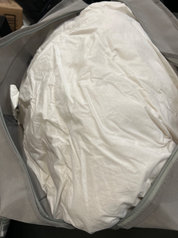 Photo 2 of Topllen Down Comforter King Size, All Season Duvet Insert Filling with White Down and Feather