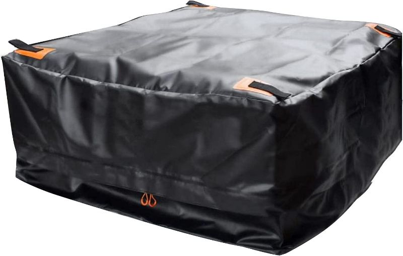 Photo 3 of Truck Bed Cargo Bag, 51''x40''x22'' Waterproof Car Rooftop Cargo Carrier, 26 Cubic Feet Large Capacity Car Truck Organizer, Luggage Carrier Oxford Cloth Bag for Any Truck Size