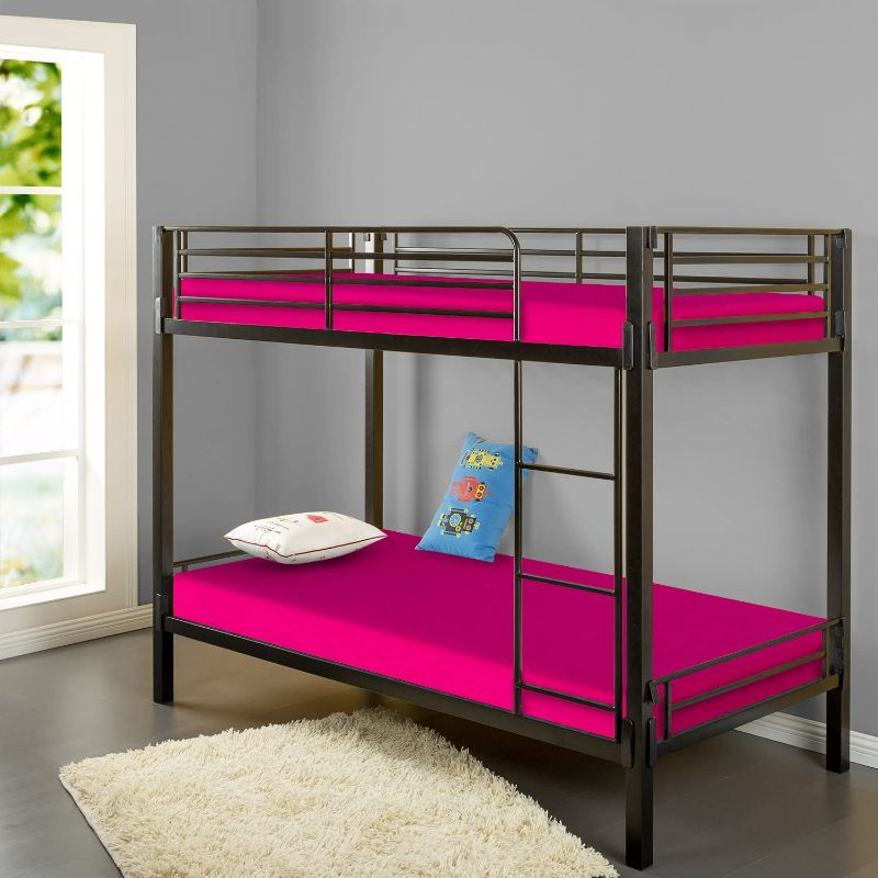 Photo 3 of Zinus Memory Foam 5 Inch Bunk Bed / Trundle Bed / Day Bed / Twin Mattress
