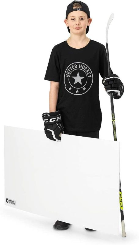 Photo 1 of Better Hockey Extreme Shooting Pad - Size 24 inches x 48 inches - Simulates The Feel of Real Ice - Easy to Carry - Great for Shooting, Passing and Stickhandling - Weather Proof Coating
