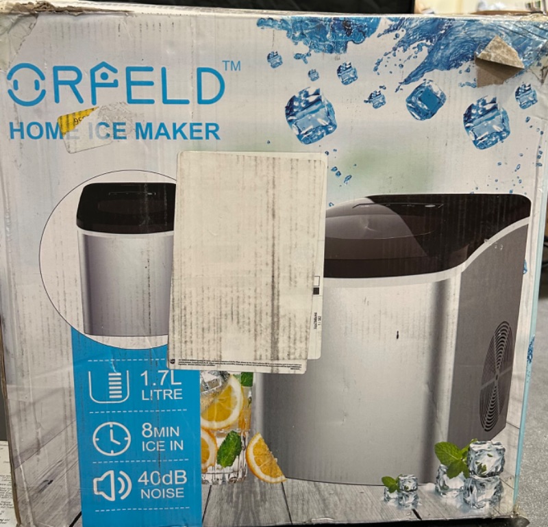 Photo 1 of Countertop Ice Maker, Self-Cleaning Portable Ice Maker