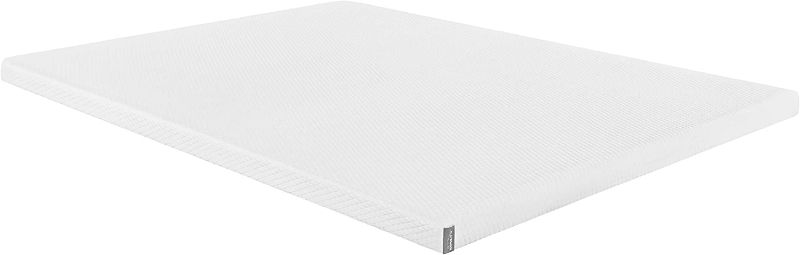 Photo 1 of Tempur-Pedic TEMPUR-Adapt + Cooling 3-Inch Queen Mattress Topper Medium Luxury Premium Foam, Washable Cover, Medium Cooling Topper,White
