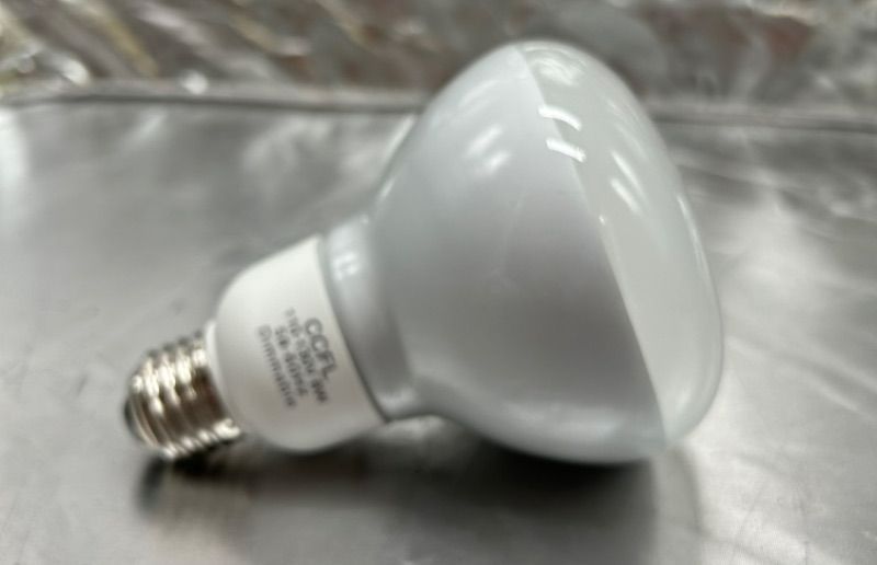 Photo 1 of DIMMABLE FLOOD LIGHT BULB - BCR-8W CCFL 110-130V 8W, 50-60Hz 2700K