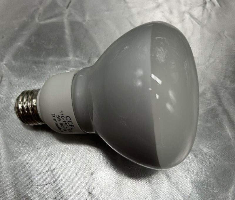 Photo 2 of DIMMABLE FLOOD LIGHT BULB - BCR-8W CCFL 110-130V 8W, 50-60Hz 2700K