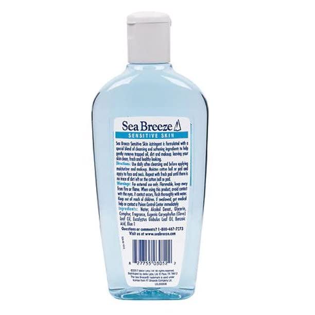 Photo 3 of Sea Breeze Deep Cleaning Facial Original Astringent, 10 Fluid Ounce (Pack of 3)