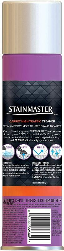 Photo 2 of STAINMASTER Carpet Cleaner, High Traffic Foam Cleaner, 22 Fl Oz
