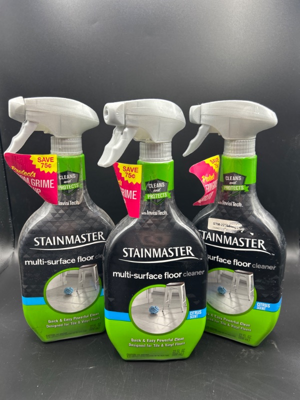 Photo 2 of STAINMASTER Multi Surface Floor Cleaner 22 FL oz - 3 PACK