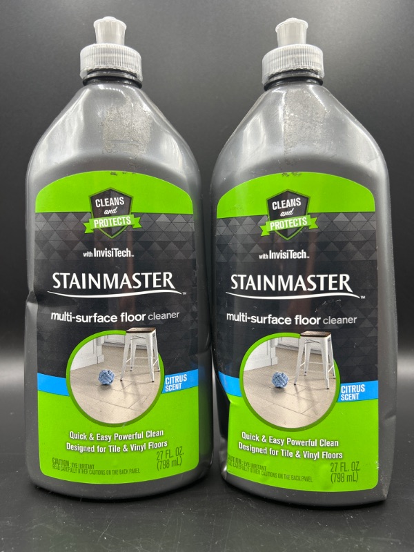 Photo 3 of Stainmaster Multi-Surface Floor Cleaner, Citrus, 54 Fl Oz, 2 Packs of 27 Fl Oz
