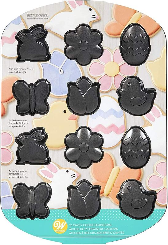 Photo 2 of Wilton Spring Shapes 12 Cavity Cookie Pan