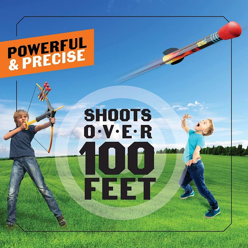 Photo 2 of Kids Bow and Arrow Archery Set - Coolest Toys for Boys Age 6, 7, 8, 9, 10, 11 & 12 Year Old Boy Gifts - Cool Boy Toys Birthday Gift - Best Outdoor Kid Sports Play Toy