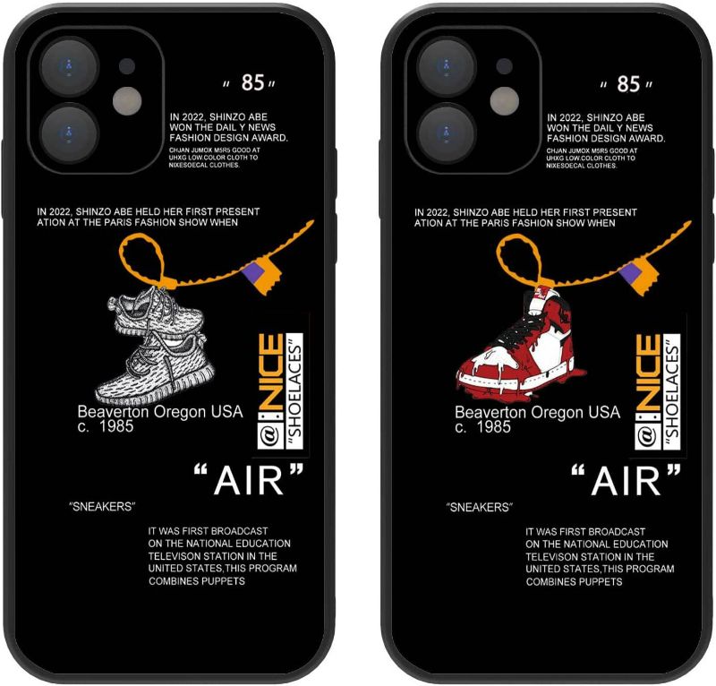 Photo 1 of BIGEYE Cool iPhone XR Case for Boys, Hot Off Brand Sports Basketball Shoes Funny Pattern Soft Silicone Aesthetic Phone Case Cute Phone Case for Girls Women Cool Trendy Design Gift Cover Case
