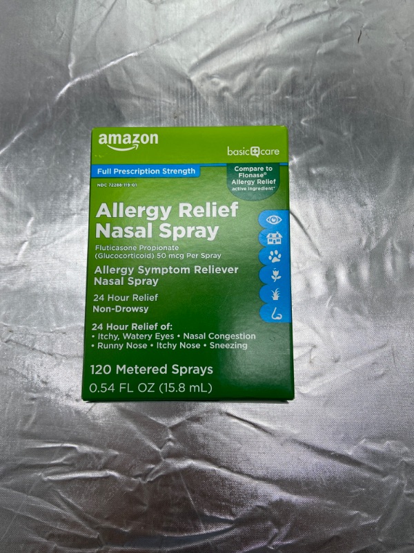 Photo 2 of Amazon Basic Care Allergy Relief Nasal Spray