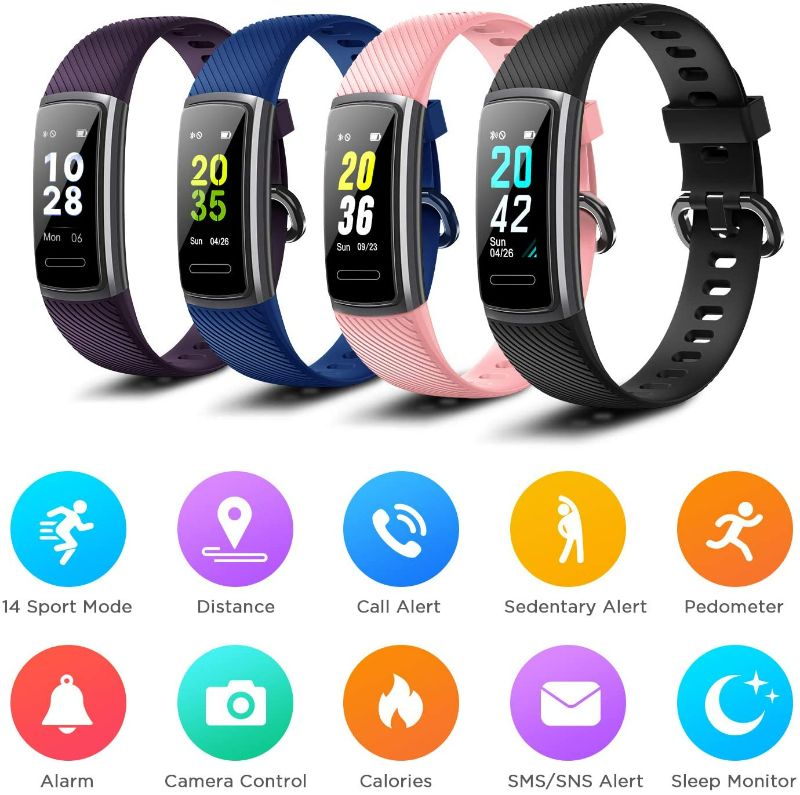 Photo 1 of Letsfit PINK watch Fitness Tracker SEE PHOTO