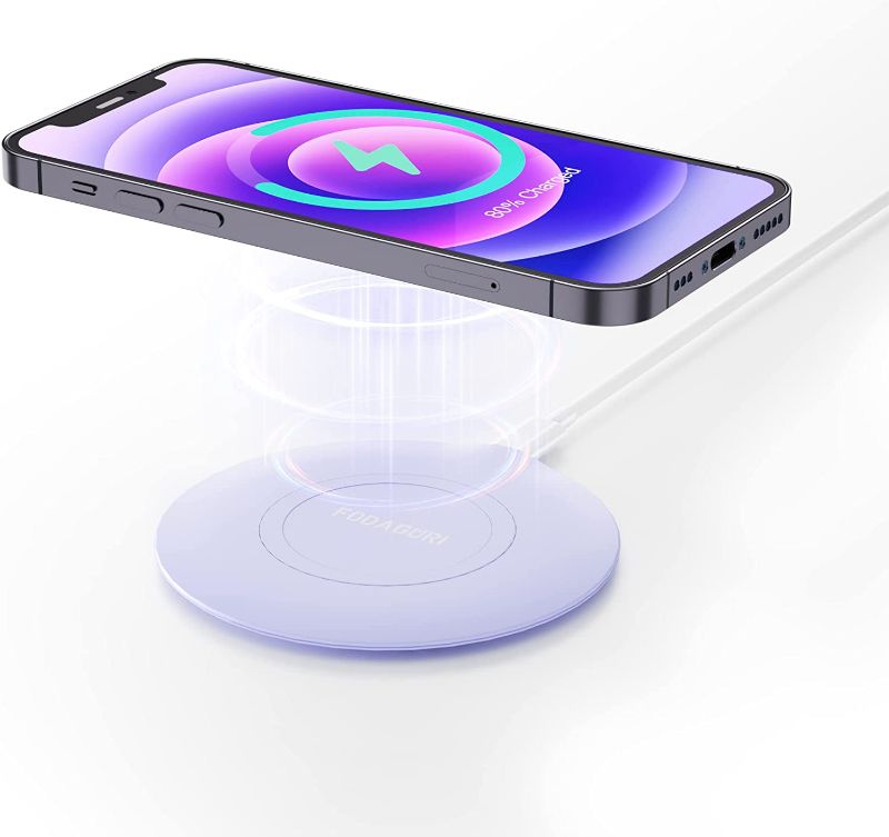 Photo 1 of  Wireless Charger, 10w/15w Wireless Charging Pad Compatible with iPhone , Samsung Galaxy.
SEE PHOTO