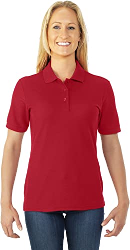Photo 1 of RED Women's Polo Shirt SIZE 1X 22/24
