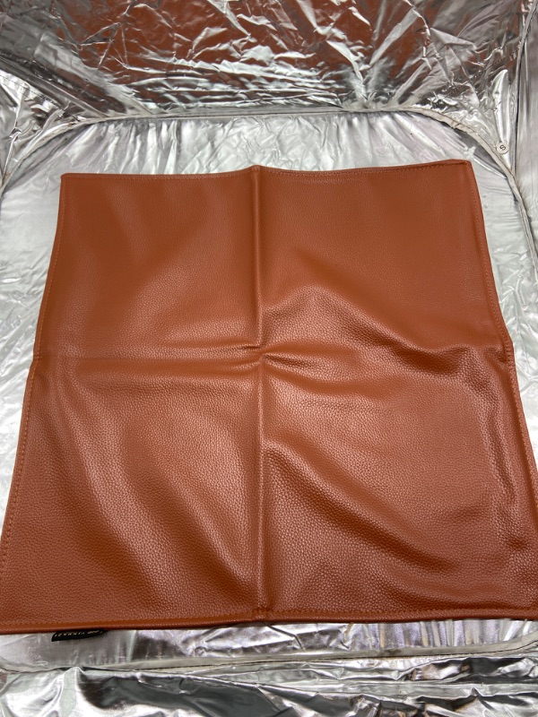 Photo 1 of Thick heavy pillow covers LIGHT BROWN 20x20 SEE PHOTO