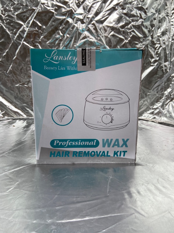 Photo 2 of Wax Warmer for Hair Removal , for Women Men Sensitive Skin Bikini Brazilian (blue)
