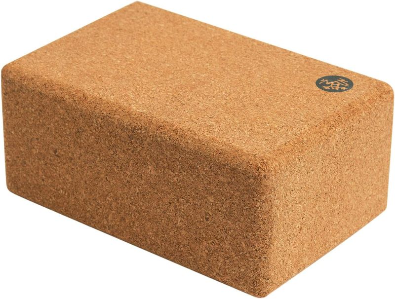 Photo 1 of Yoga Cork Block – Supportive, Sustainable Cork with Non-Slip Surface, Exercise Accessory for Yoga, Pilates, and General Fitness
