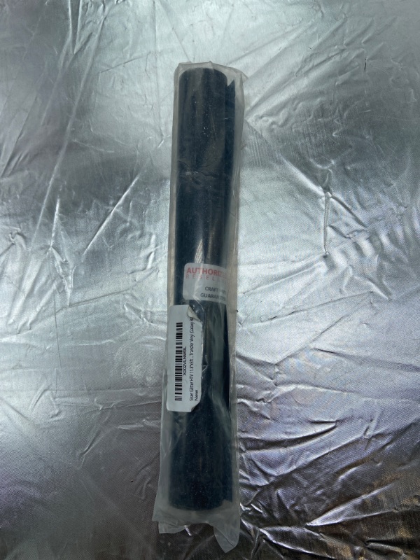 Photo 3 of Siser Glitter HTV 11.8"x5ft Roll - Iron on Heat Transfer Vinyl (Black)
