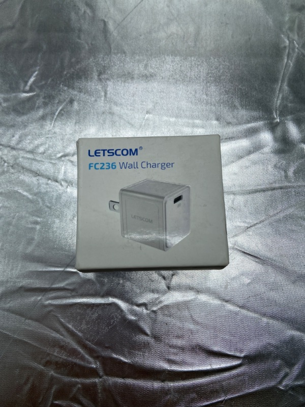 Photo 2 of Letscom 20W Wall Adapter FC236 White
