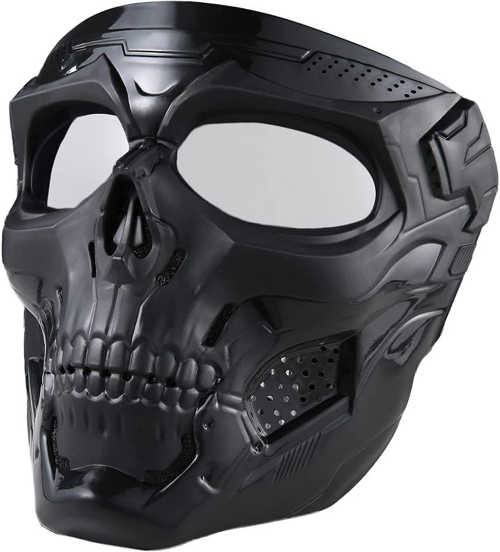 Photo 1 of Skull Mask Full Face Tactical Masks for CS Survival Games Shooting Cosplay Movie Paintball Halloween Scary Masks
