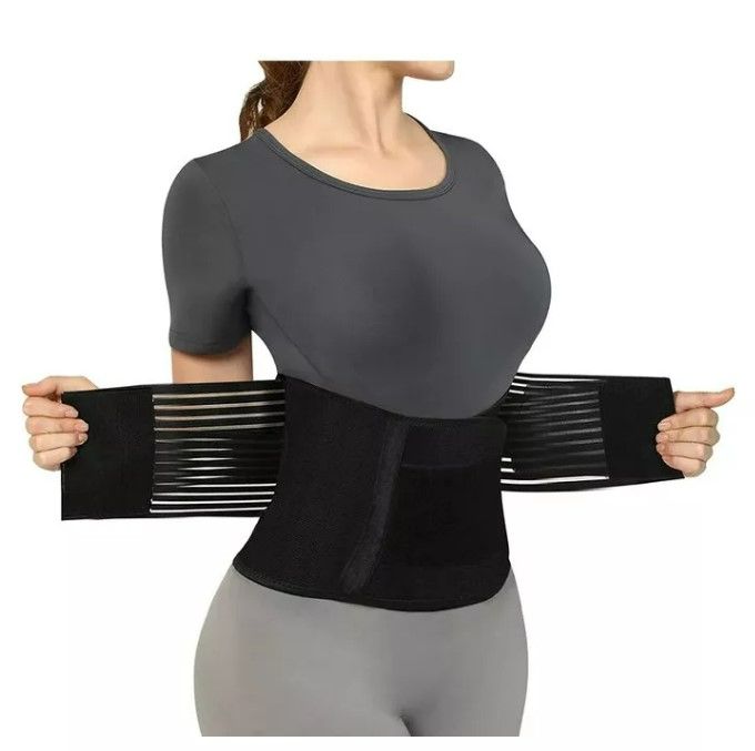 Photo 1 of Letsfit Workout Waist Trainer Belt for Women Tummy Toner Low Back and Lumbar Support Sweat Weight Loss Shapewear SIZE SMALL

