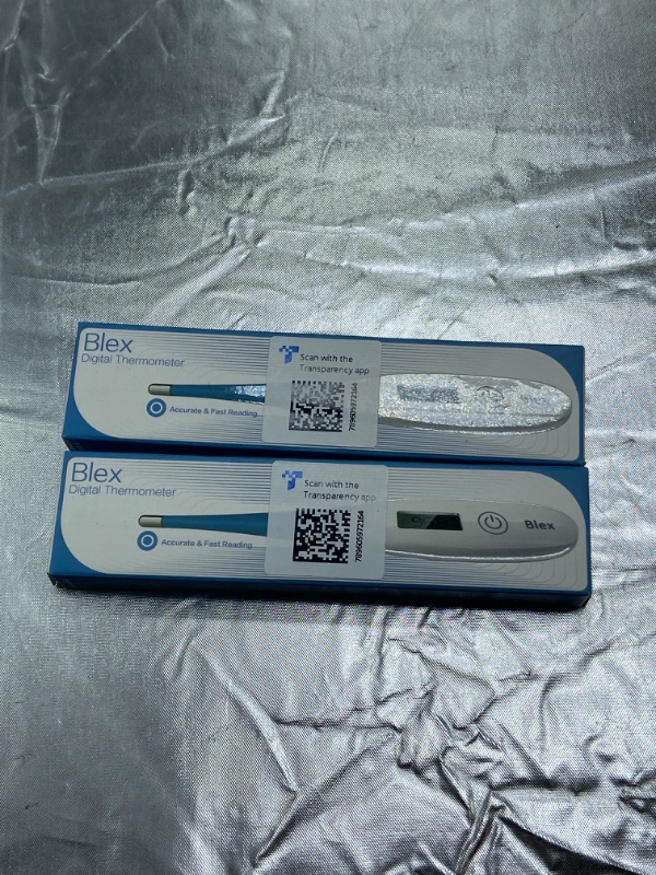 Photo 2 of  BUNDLE OF -Thermometer for Adults and Kids, Digital Thermometer with 10 Seconds Fast Reading
