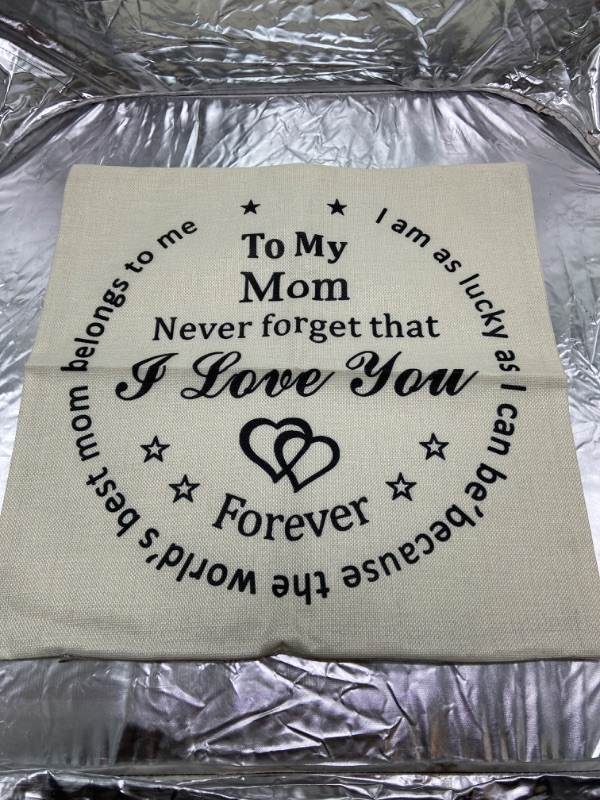 Photo 2 of VEEMIZO MOTHER Gifts from Mothers day Cushion Covers Sister Square Throw Pillow Covers 18X18 Inches SEE PHOTO
