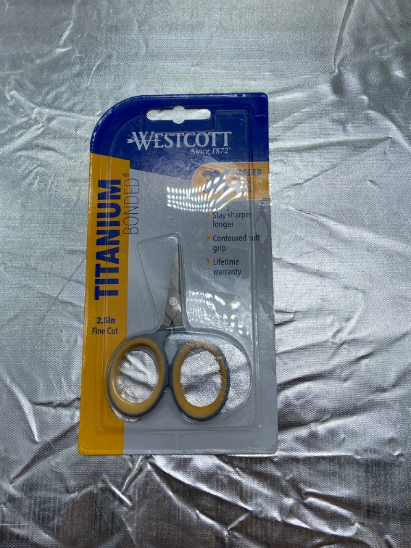 Photo 2 of Westcott Sewing Titanium Bonded Fine Cut Scissors, 2.5" 2.5-Inch