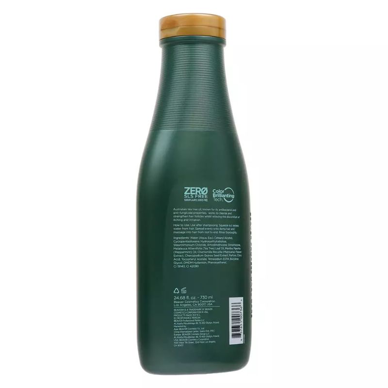 Photo 2 of Tea Tree Conditioner 730ml Renews and Revies Hair Shaft Bringing Softness and Silkiness Leaving Hair Tangle Free Includes Mint and Chamomile Scents New 